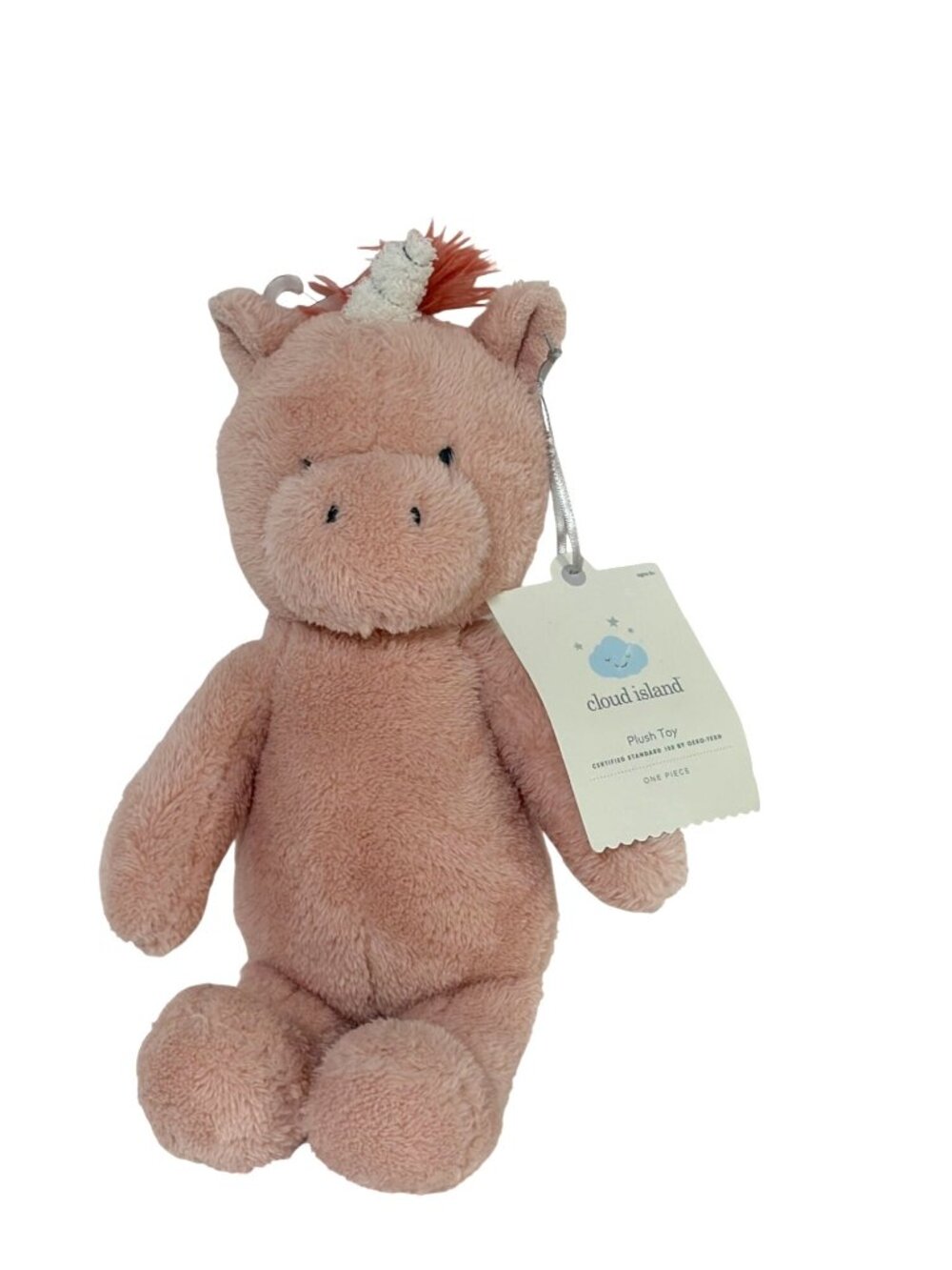 New Cloud Island Plush Pink Unicorn Stuffed ANimal Doll Toy 12 in tall